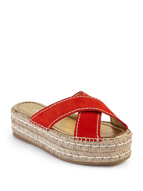 prada slip on espadrille|prada platform sandals.